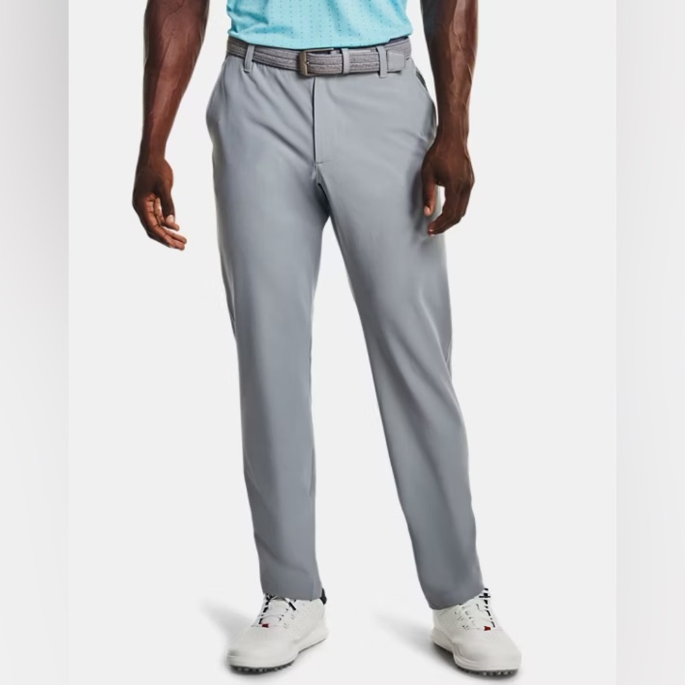 Under Armour UA Drive Golf Pants Mens 32x32 Straight Gray Performance Storm Tech